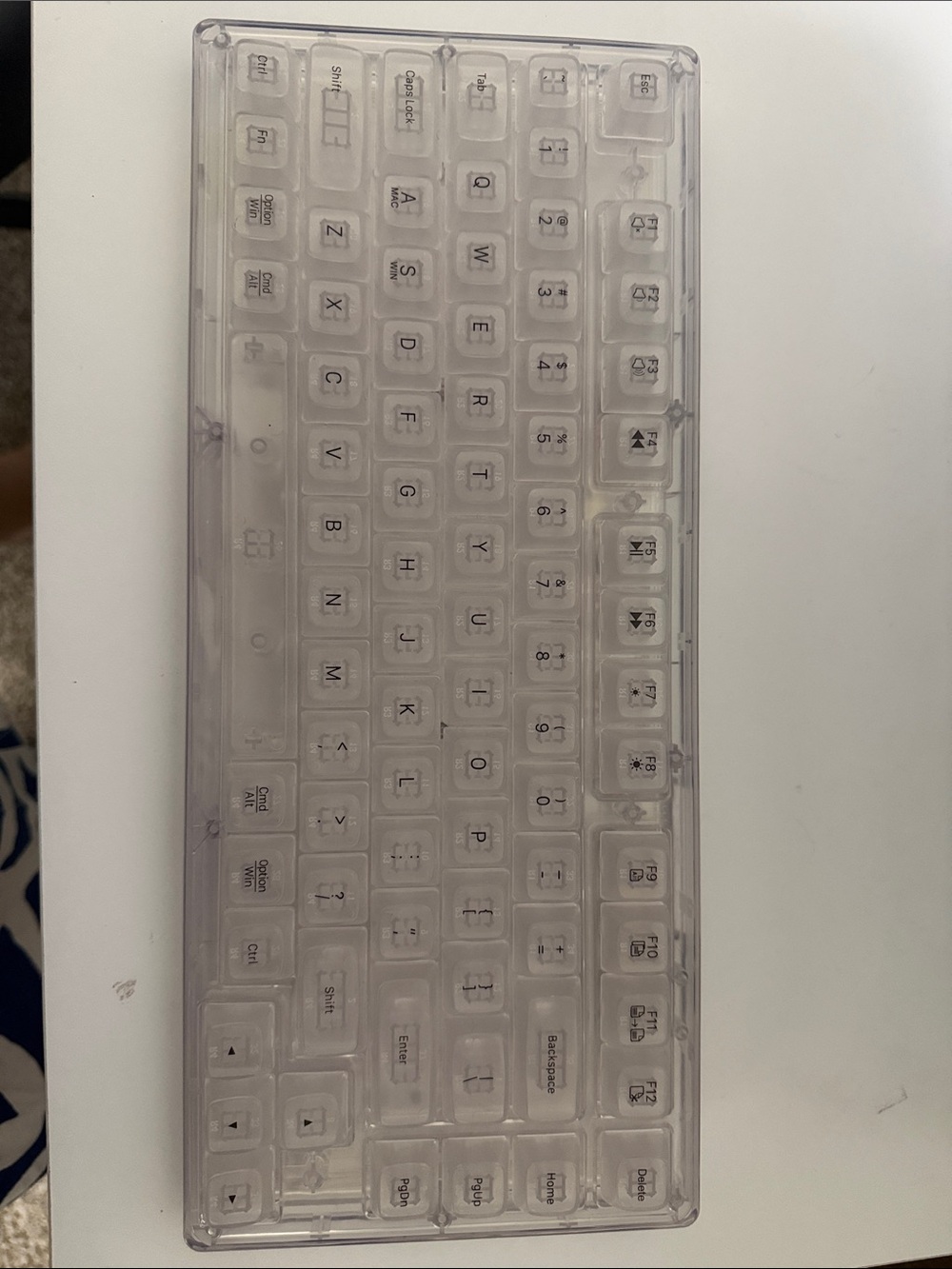 Clear Silicone Keyboard Protector Cover for Laptop and Desktop Keyboards